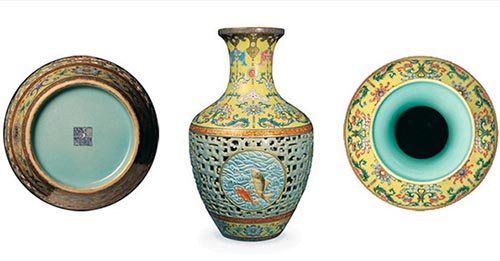 世界一値段の高い花瓶　ピナー清王朝の花瓶
